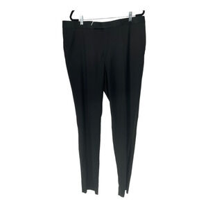 David Donahue Roarke Tux CT Black Wool Tuxedo Dress Pants Size 42R